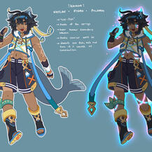 guys look at my newest genshin oc